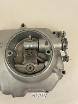 Honda CT70 CT Trail 70 OEM Engine Side Cover Right Clutch Hardware Vapor Blasted