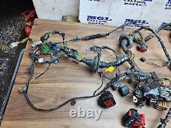 Jaguar Xkr X150 5.0l Engine Bay Surround Wiring Loom Plugs Left Side 2009