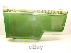 John Deere 425 455 445 Tractor Left Side Engine Panel & Screen