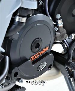 KTM 1050 Adventure 2015-2016 R&G RACING black left hand side engine case slider