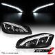 Latest Design Drl For 07-13 Mercedes W221 S Class Amg Led Black Headlight D1s
