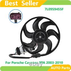 Left Side Engine Cooling Fan Motor 7L0959455F For Porsche Cayenne 9PA 2003-2010