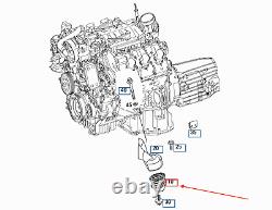 MERCEDES-BENZ CL C216 Front Left Side Engine Mount A2212407717 NEW GENUINE