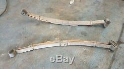 MERCEDES SPRINTER VW CRAFTER W906 REAR BACK LEAF 4x SPRINGS PAIR LEFT + RIGHT