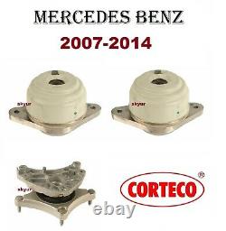 Mercedes Motor Engine & Transmission Mount Set CL550 S450 S550 4-MATIC CORTECO