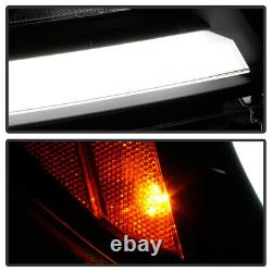NEON TUBE 2008-2012 Chevy Malibu Black Projector Headlights Lamps Housing Pair