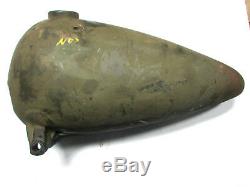 NOS1940-1946 UL Left Gas Tank Harley Knucklehead Oil Cats Eye Engine Side Valve