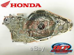 New Genuine Honda Vtx1800 Oem Left Side Chrome Engine Crank Cover 11361-mch-a00