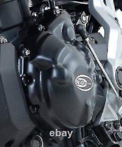 R&G RACING BLACK LEFT HAND SIDE ENGINE CASE COVER Yamaha Tracer 7 (2021-2022)