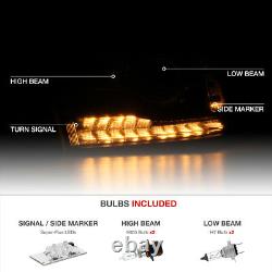 13-18 Dodge Ram 1500/2500/3500 Style Usine Noir Led Projecteur Phare