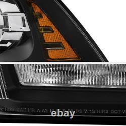 13-18 Dodge Ram 1500/2500/3500 Style Usine Noir Led Projecteur Phare