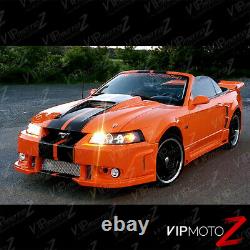 1999 2000 2001 2002 2003 2004 Ford Mustang V6 V8 Black Halo Rim Phares Lampes