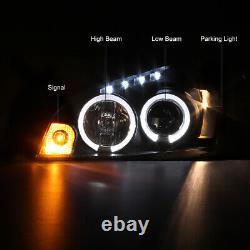 2006-2013 Chevy Impala Sinister Black Angel Eye Projecteur Led Phares Lampes