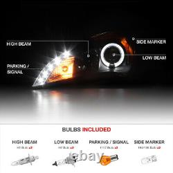 2010 2011 2012 Genesis 2 Coupé De Porte Black Halo Projecteur Led Phares