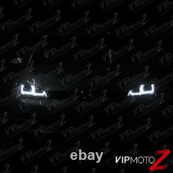 2015-2017 Golf Gti Sportwagen Black Dual Led Projecteur De Tube Neon Phares Pair