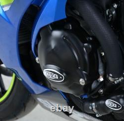 Caches de carter moteur R&G noirs (côté gauche) Suzuki GSX-R1000 2017 2020