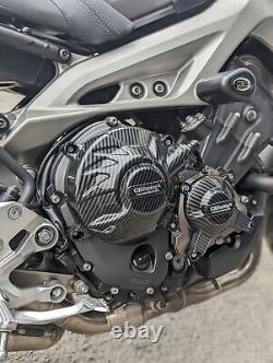 Caches/montures de moteur Yamaha MT09/MT09SP/XSR900/T900 (neufs) compatibles de 2014 à 2023