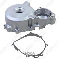 Couvercle de boîte de magnéto du stator du moteur côté gauche + joint pour Suzuki DRZ400 E/S/SM 02-20