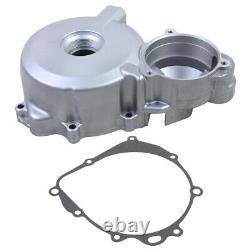 Couvercle de carter de magnéto de stator de moteur de côté gauche + joint pour Suzuki DRZ400 E/S/SM 02-20