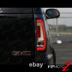 Dernier Design 2007-2014 Chevy Tahoe Gmc Yukon C-shape Black Tail Lights