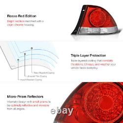 Fit 2001-2005 Lexus Is300 Altezza Red/clear Style Bright Led Tail Light Assemblage