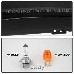 Led Neon Tube Drl Fit 06 Fit 07 Subaru Impreza/wrx Black Projector Headlight