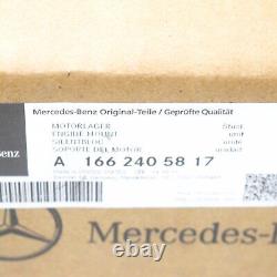 Mercedes-benz Gle W166 Montage Du Moteur Latéral Gauche A1662405817 Nouveau Genuine