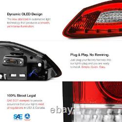 Pour 05-08 Porsche 987 Boxster Cayman Factory Red Led Tube Tail Light Assemblage