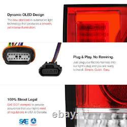 Pour 15-20 Ford F150 Blind Spot Sensor Models Red Led Light Bar Tail Lampe De Frein