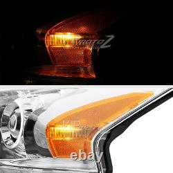 Pour 2013-2015 Nissan Altima Sedan 4dr Factory Style Projector Headlight Pair