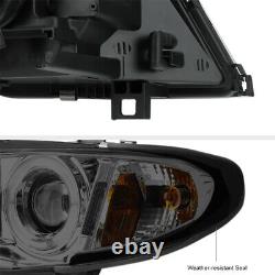 Pour Bmw E46 3-séries 4dr 02-05 Projecteur Halo Smoke Lampe De Phare Amber Signal