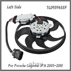 Pour Porsche Cayenne 9PA 2003-2010 Moteur de ventilateur de refroidissement du moteur côté gauche 7L0959455F