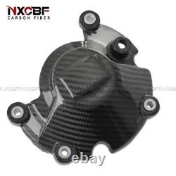 Pour Yamaha R1/M/S 2015-2019 Couverture de Carter Moteur Côté Gauche en Fibre de Carbone 100%