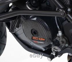 Protecteur de carter moteur en carbone R&G côté gauche pour KTM 1290 Super Duke GT 2019-2023