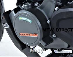 Protège-carter moteur R&G LHS pour Husqvarna 125 Svartpilen (2021-2023) côté gauche