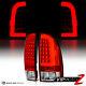 Trd Style L+r Led Rouge Tube De Neon Tail Lampe De Frein Léger Pour 05-15 Toyota Tacoma