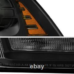 Vip Exclusiverebel Noir 13-18 Dodge Ram 1500-3500 Led Projecteur Drl Phare